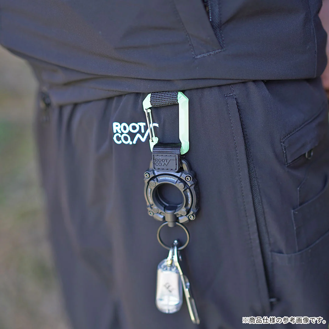 ROOT CO. GRAVITY CARABINER LOOP (グロー/スモール) - Image 6