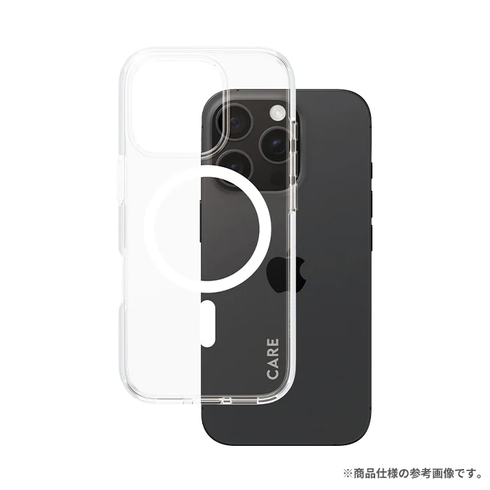 [iPhone 16/16 Pro/16 Plus/16 Pro Max専用]CARE by PanzerGlass Flagship Case MagSafe(White) - Image 4