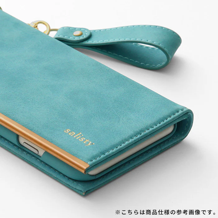 [iPhone 12 mini専用]salisty (サリスティ) スエードスタイル ダイアリーケースQ-DC001L - Image 3