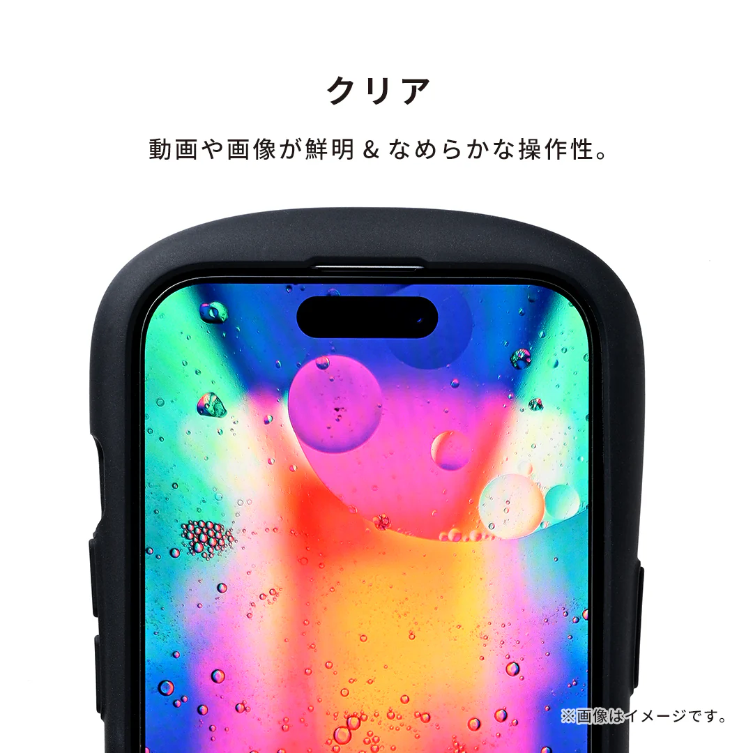 ＜2枚セット＞【iPhone 17e/16/16 Pro/16 Plus/16 Pro Max/16e/15/15 Plus/14/14 Pro/14 Pro Max/13/13 Pro専用】iFace Round Edge Tempered Glass Screen Protector ラウンドエッジ強化ガラス 画面保護シート(クリア) - Image 4