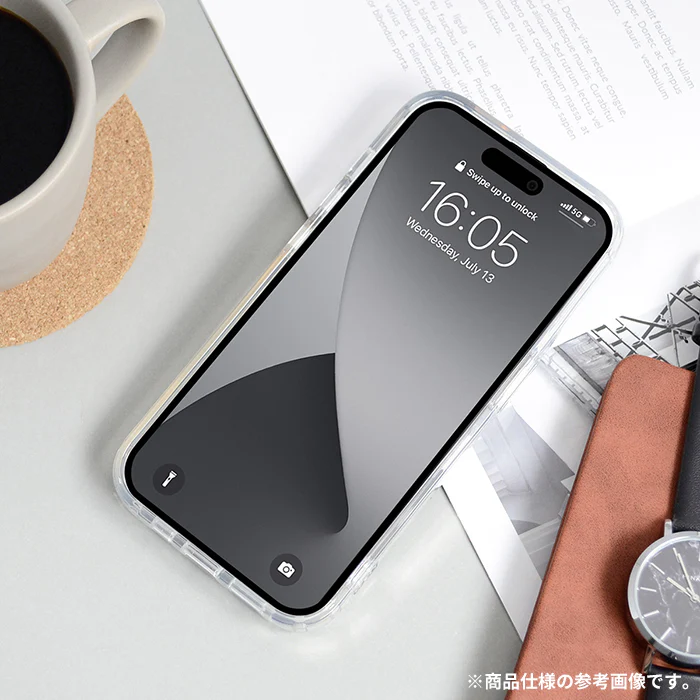 [iPhone15/14/13専用]New Balance/ニューバランス クリアケース(new/シルバー) - Image 3