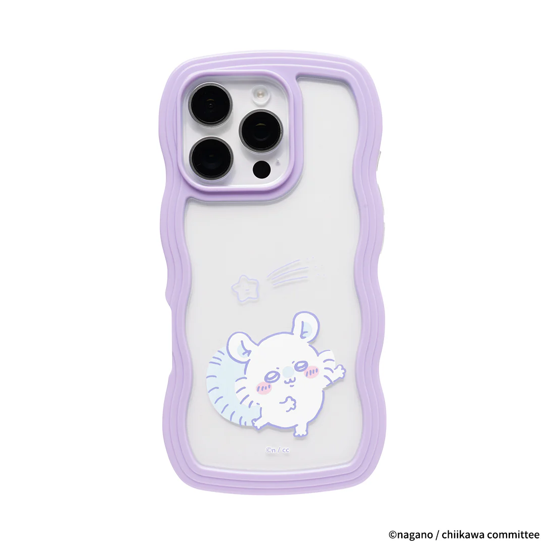ちいかわ ハチワレ うさぎ モモンガ ラッコ くりまんじゅう うねうねケース【iPhone 16/16 Pro/16 Plus/16 Pro Max/15/14/13専用】 - Image 30